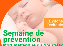 Semaine de prévention de la mort subite du nourrisson