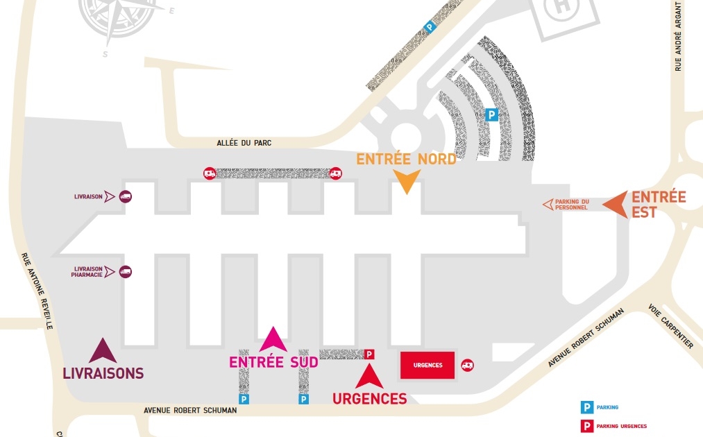 NHE entrée nord